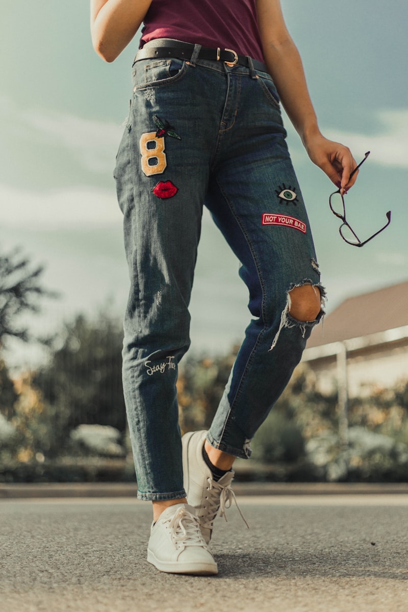 Classic High-Waisted Straight Jeans